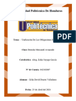 Informe - Unificacion de Las Obligaciones