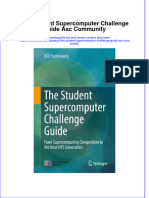 Textbook The Student Supercomputer Challenge Guide Asc Community Ebook All Chapter PDF