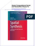 Full Chapter Spatial Synthesis Computational Social Science and Humanities Xinyue Ye PDF