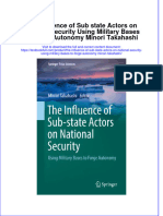 PDF The Influence of Sub State Actors On National Security Using Military Bases To Forge Autonomy Minori Takahashi Ebook Full Chapter