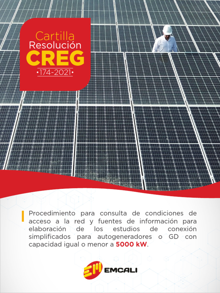 Cartilla CREG 2022 | PDF | Tecnología