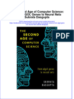 Textbook The Second Age of Computer Science From Algol Genes To Neural Nets Subrata Dasgupta Ebook All Chapter PDF