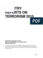 Country Reports On Terrorism 2010