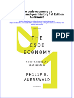 Textbook The Code Economy A Forty Thousand Year History 1St Edition Auerswald Ebook All Chapter PDF