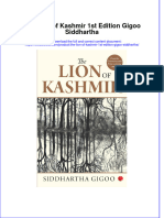 Full Chapter The Lion of Kashmir 1St Edition Gigoo Siddhartha PDF