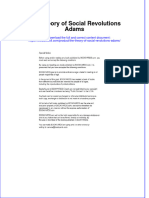 PDF The Theory of Social Revolutions Adams Ebook Full Chapter