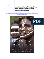 PDF The Original Australians Story of The Aboriginal People 2Nd Edition Josephine Flood Ebook Full Chapter