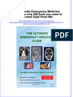 PDF The Ultimate Emergency Medicine Guide The Only em Book You Need To Succeed Sajid Khan MD Ebook Full Chapter