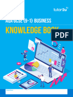 AQA GCSE Business 9 1 Knowledge Book Sample