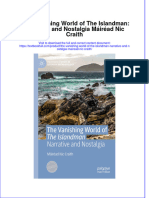 PDF The Vanishing World of The Islandman Narrative and Nostalgia Mairead Nic Craith Ebook Full Chapter