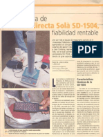 Pruebas Sembradora Sola 1504