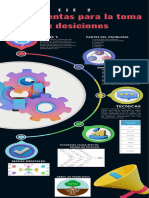 Dark Modern Gradient 3D Flow Chart Sales Process Infographic