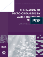 Elimination of Micro-Organisms by Drinking Water Treatment Processes-IWA-2010