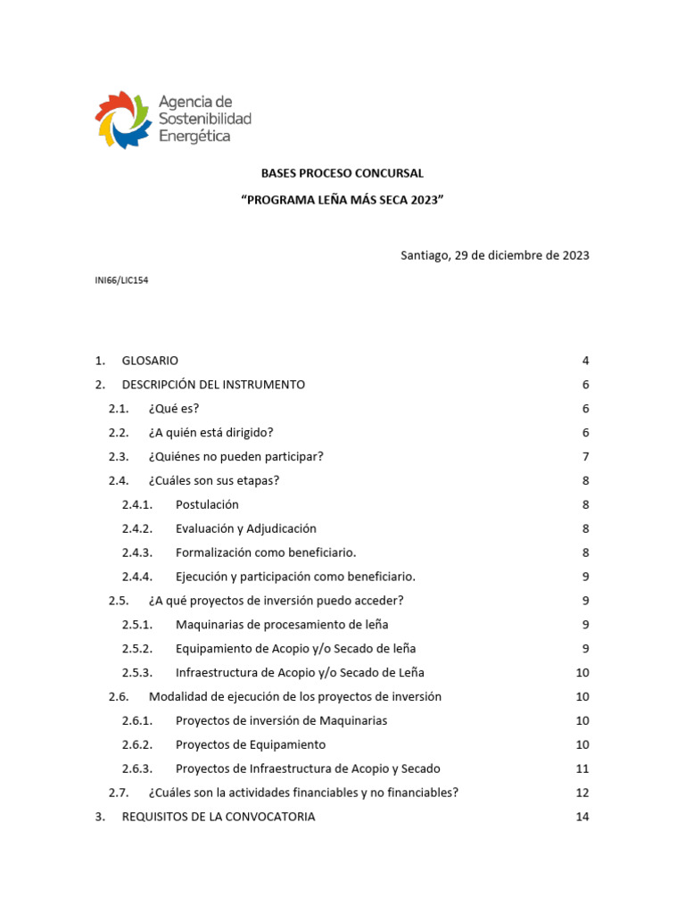 INI 66 LIC 154 Bases Proceso Concursal PLMS 2023 VP Descargar Gratis 