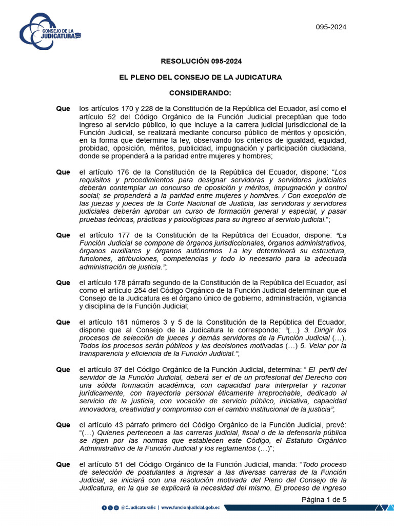 095-2024 | PDF | Judicaturas | Juez