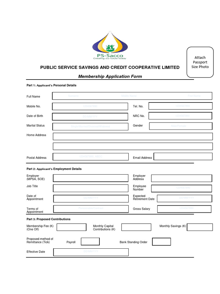 Membership application form download free pdf payroll employment