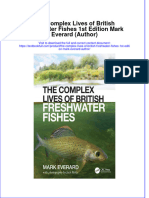 PDF The Complex Lives of British Freshwater Fishes 1St Edition Mark Everard Author Ebook Full Chapter