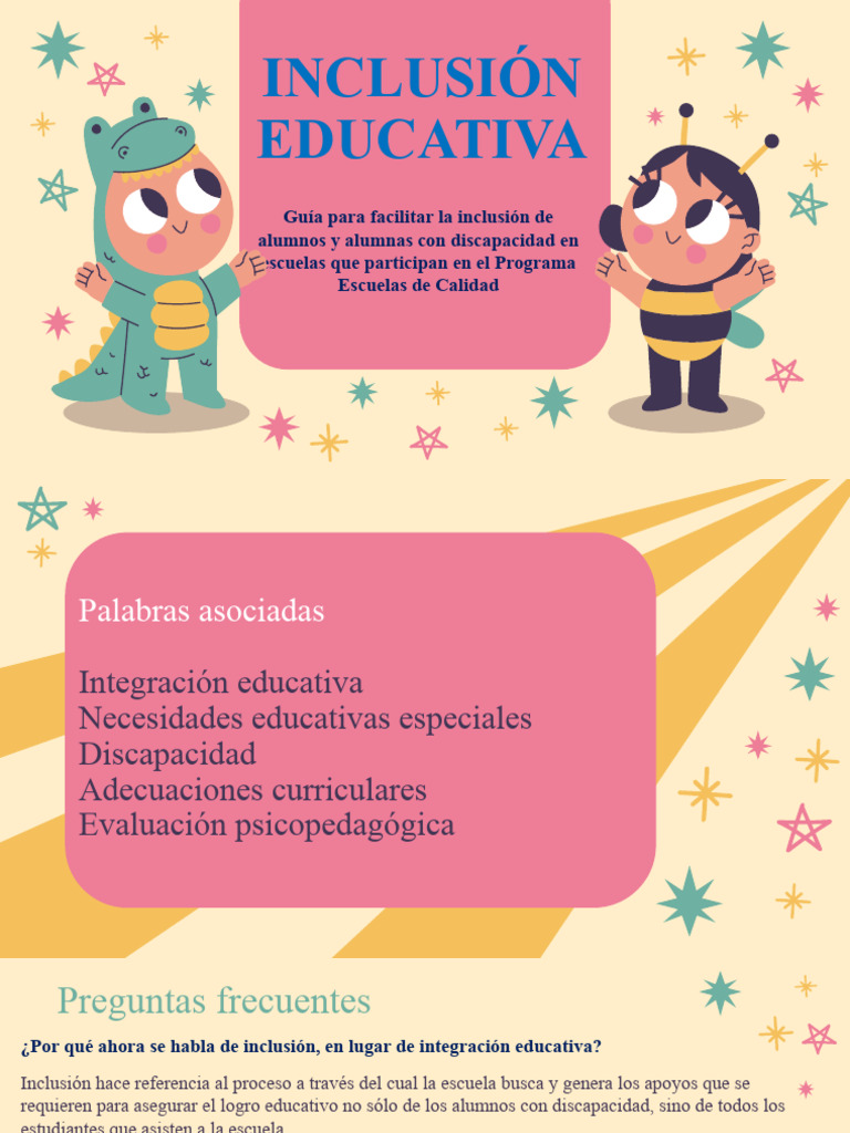 Inclusion Educativa | PDF | Inclusión (Educación) | Invalidez