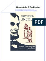 Download textbook They Knew Lincoln John E Washington ebook all chapter pdf 