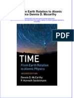 Textbook Time From Earth Rotation To Atomic Physics Dennis D Mccarthy Ebook All Chapter PDF