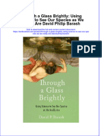 Download textbook Through A Glass Brightly Using Science To See Our Species As We Really Are David Philip Barash ebook all chapter pdf 
