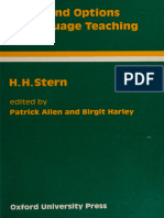 In Language Teaching: H.H.Stern