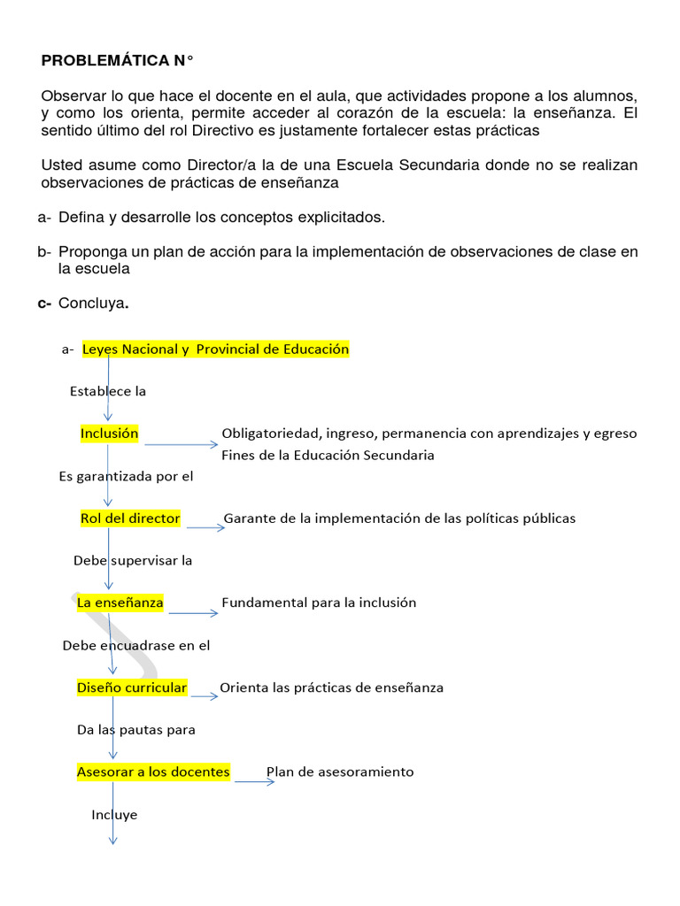 004 PROBLEMÁTICA de Enseñanza Resuelta | PDF
