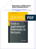 Textbook Trends in Applications of Mathematics To Mechanics Elisabetta Rocca Ebook All Chapter PDF