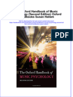 Full Chapter The Oxford Handbook of Music Psychology Second Edition Oxford Handbooks Susan Hallam PDF