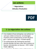 marché des actions