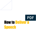 Sample Speech