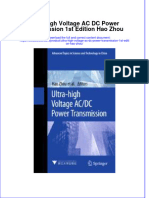 Textbook Ultra High Voltage Ac DC Power Transmission 1St Edition Hao Zhou Ebook All Chapter PDF