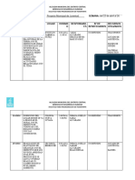 Cronograma de actividades del 22 AL 26 DE ABRIL  Y DEL 29 AL 3 DE MAYO