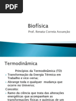 Aula Biofisica termodinâmica