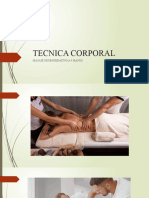 Tecnica Corporal Masaje Neurosedativo 4 Manos