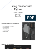 Blender and Python