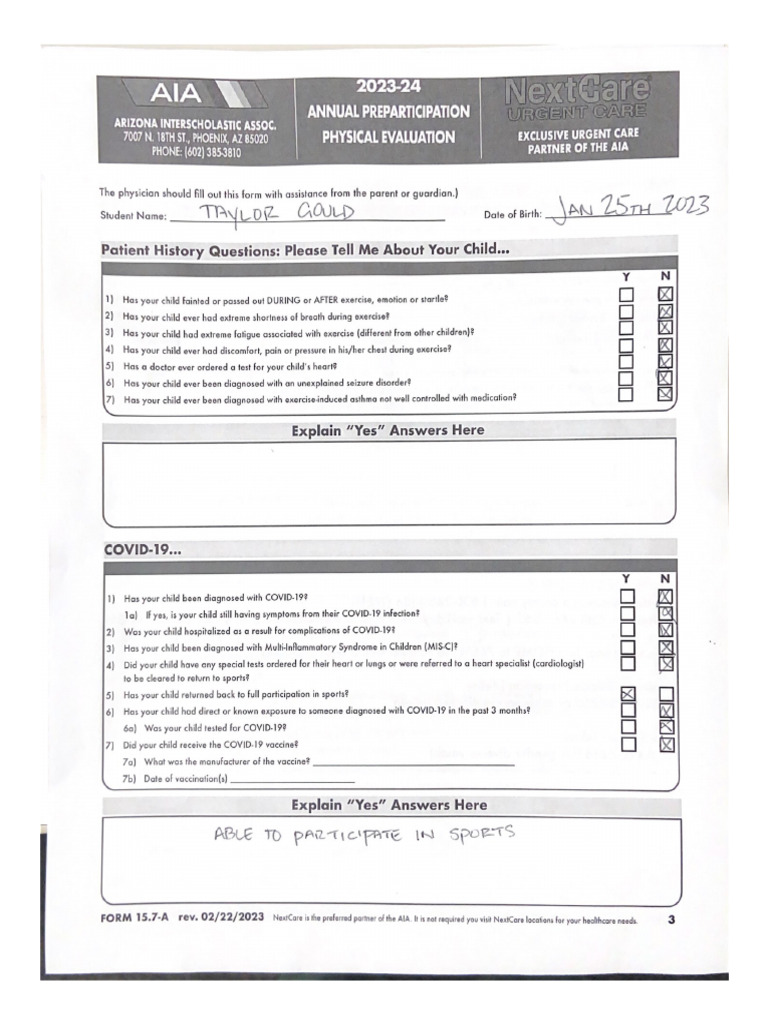 Next Care | PDF