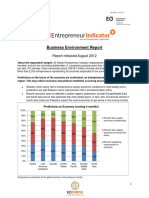 Global Entrepreneur Indicator Business Environment Report Aug2012