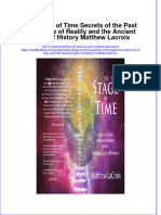 PDF The Stage of Time Secrets of The Past The Nature of Reality and The Ancient Gods of History Matthew Lacroix Ebook Full Chapter