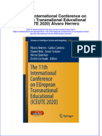 Full Chapter The 11Th International Conference On European Transnational Educational Iceute 2020 Alvaro Herrero PDF