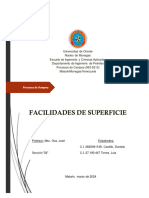 Trabajo. Facilidades de Superficies