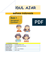 MODUL AJAR BINDO Bab 1 Mengenal Perasaan Syamsi