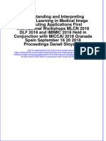 Download textbook Understanding And Interpreting Machine Learning In Medical Image Computing Applications First International Workshops Mlcn 2018 Dlf 2018 And Imimic 2018 Held In Conjunction With Miccai 2018 Granada Sp ebook all chapter pdf 