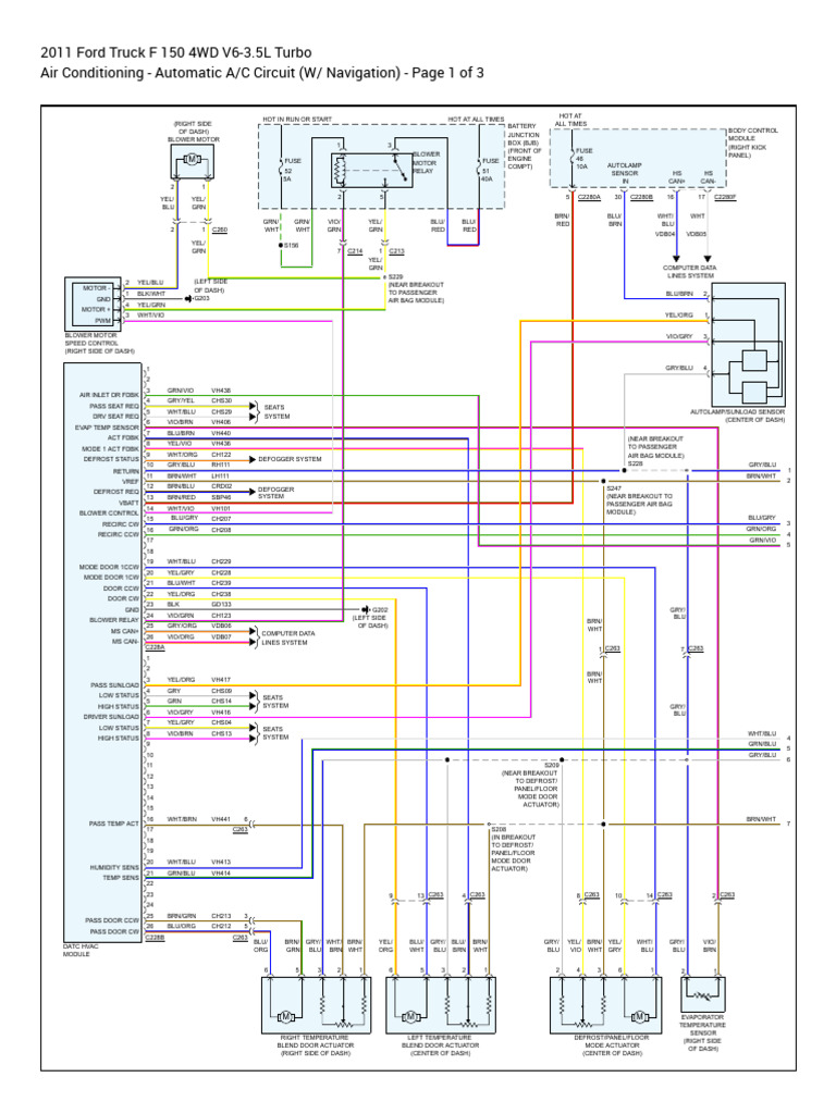 2011 Wiring Diagram F150 | PDF | Ford F Series | Fuse (Electrical)