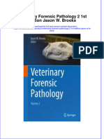Textbook Veterinary Forensic Pathology 2 1St Edition Jason W Brooks Ebook All Chapter PDF