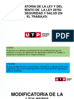 Modificatoria A La Ley y Reglamento de SST V02