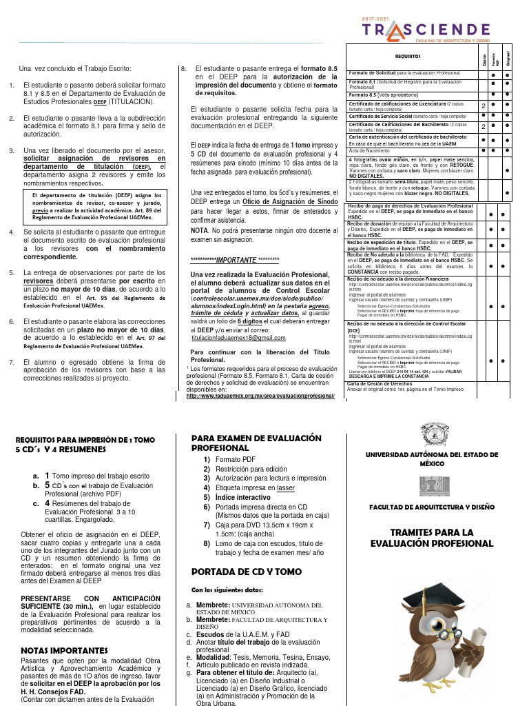 Requisitos para titulacion profesional 2019b pdf