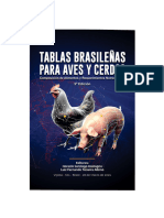 Tablas Brasileñas para Aves y Cerdos. 5ta Edición. 2024