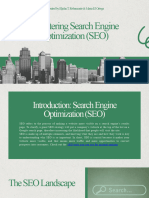 "Mastering Search Engine Optimization (SEO) : Presented by Eljohn T. Rebamonte & Maria EJ Ortega