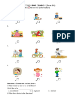 PRACTISE 8 FOR GRADE 5 (Term 2.8)